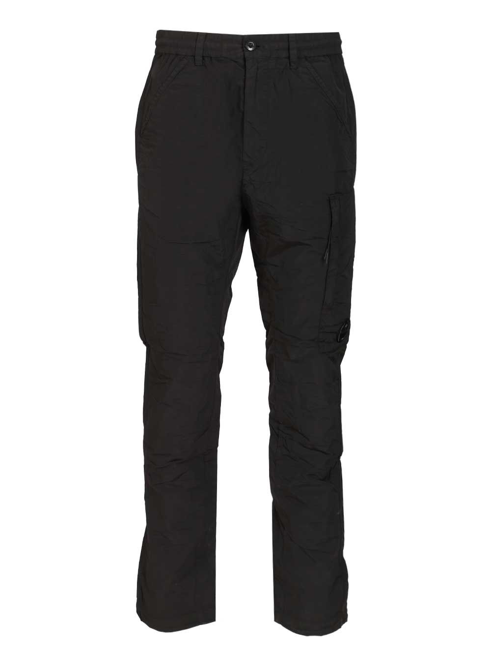 C.P. Company Nylon Cargo Trousers - Black | 78b3ecdc539e822fea58a74351aed93ad9221adf