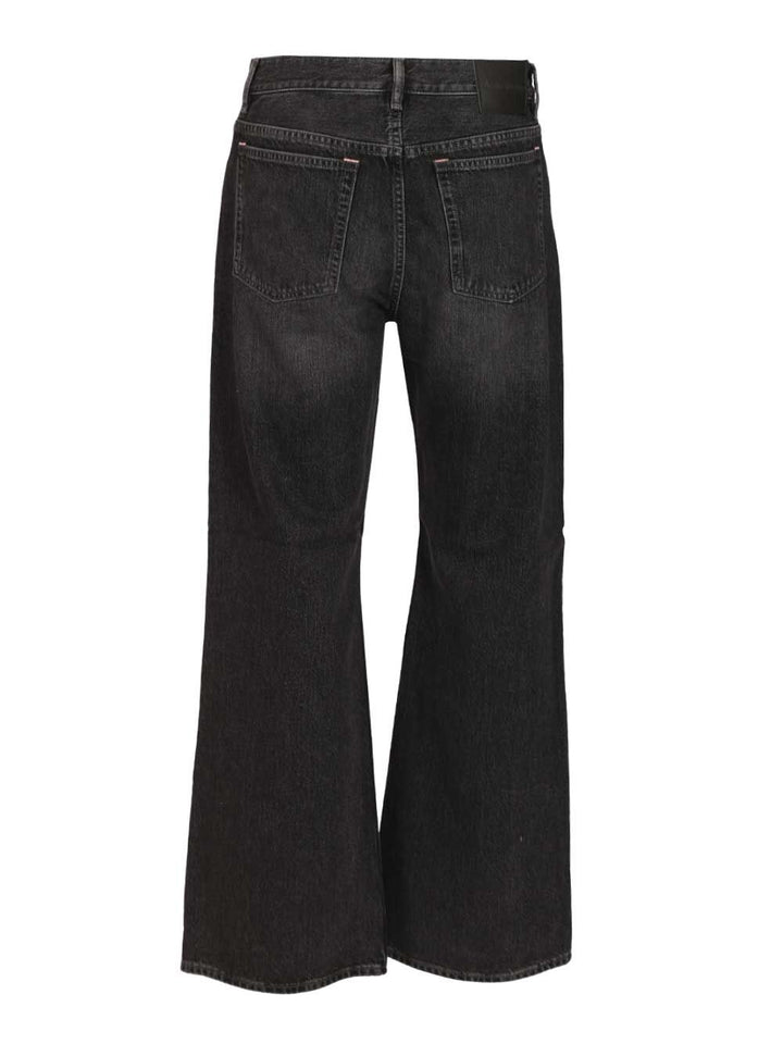 Acne Studios Deep Black Jeans - Black | 9d098812a3d2d9e83f41eb2c310ea2ca0d13bf61
