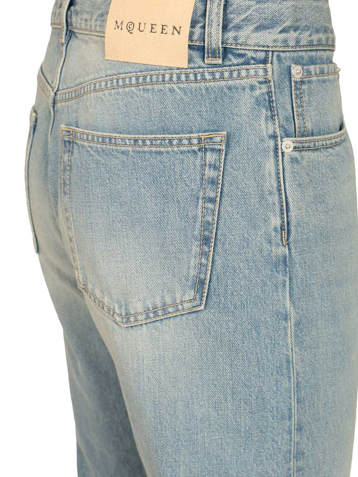 Mcqueen Francis Jean Jeans - Blue | 21f1dfe8ebba6f72c21188d75ae7305a009e9dd2