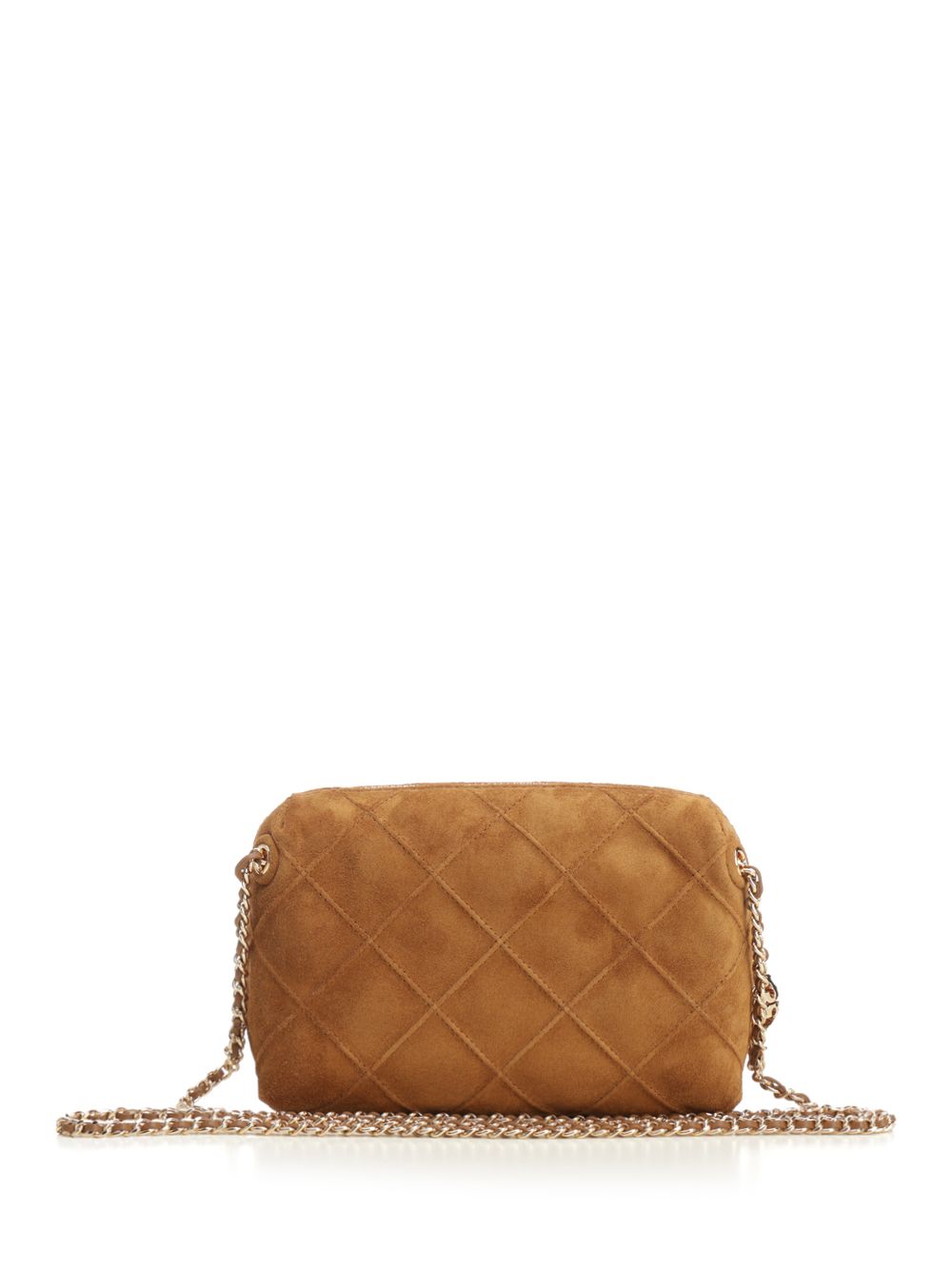 Tory Burch Fleming Suede Soft Crossbody Bag Crossbody Bags - Brown | f0c48d0fa09d19fdf9529b69f65b657a10f60f3e