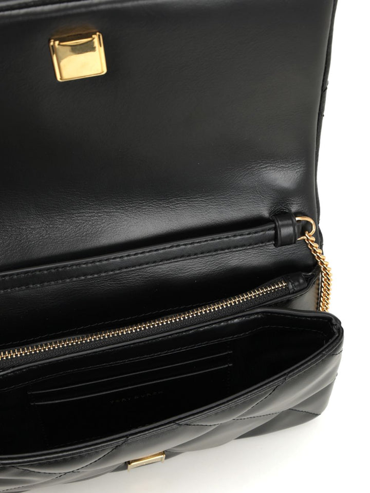 Tory Burch Kira Diamond Quilt Charm Chain Wallet Crossbody Bags - Black | 4f6bb0611192d6187c0aeadd85a5206bd2744842