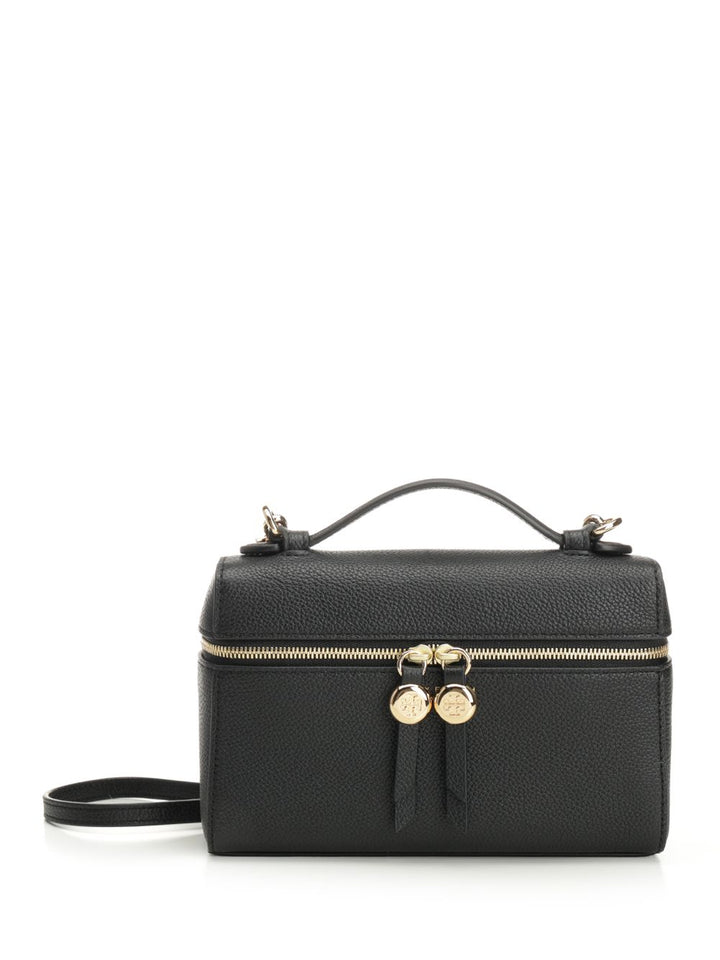 Tory Burch Romy Slim Top Handle Handbags - Black | dd5456d07981538e832da194dc80e45477440d3c