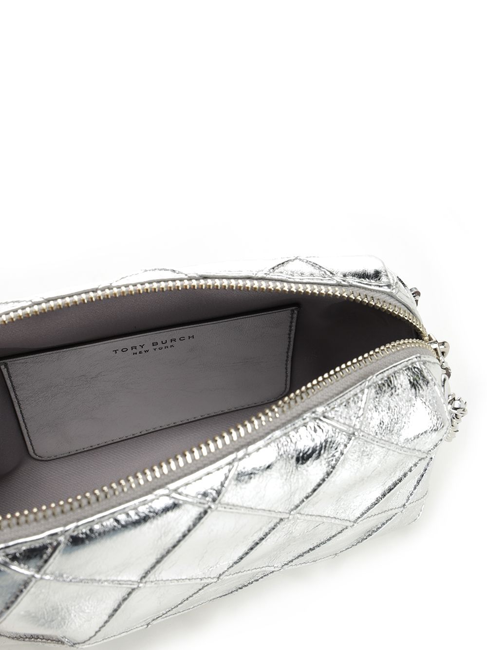 Tory Burch Fleming Crossbody Bags - Silver | 6f4cbb5c9a47defa26d86e655ea79f7b3318da64