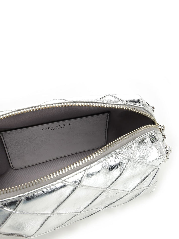 Tory Burch Fleming Crossbody Bags - Silver | 6f4cbb5c9a47defa26d86e655ea79f7b3318da64