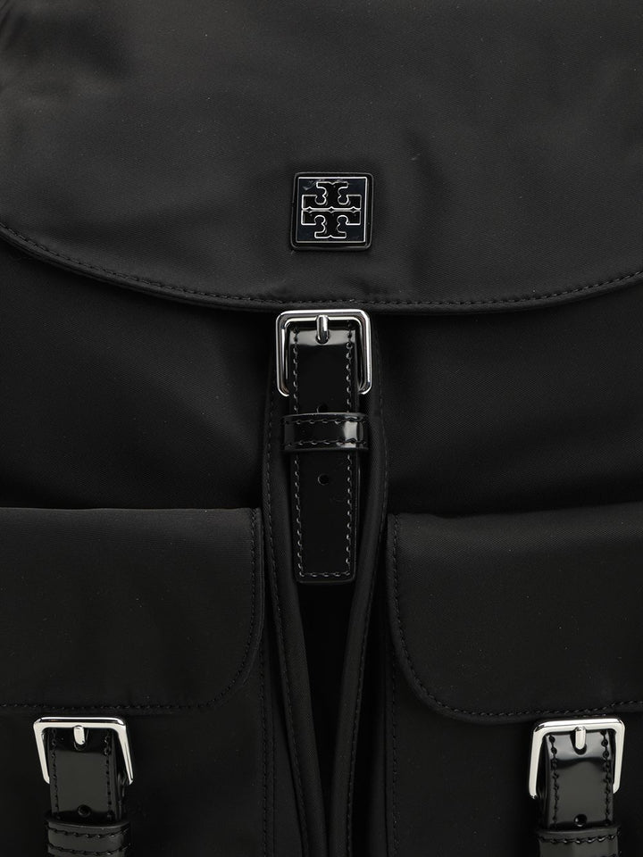 Tory Burch Virginia Backpacks & Travels - Black | fbe249e21527d3fea8bb055891a91e4a0edf0cb8