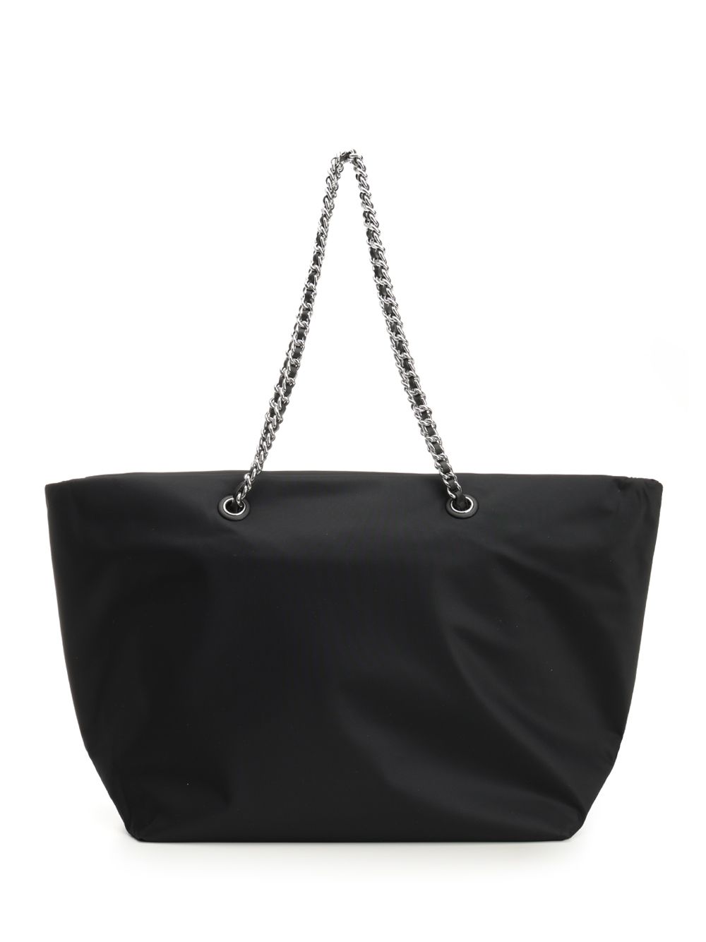 Tory Burch Ella Chain Zip Tote Shoulder Bags - Black | 98a001a7d2ec38a445d572f999b08d7b96dc69c6