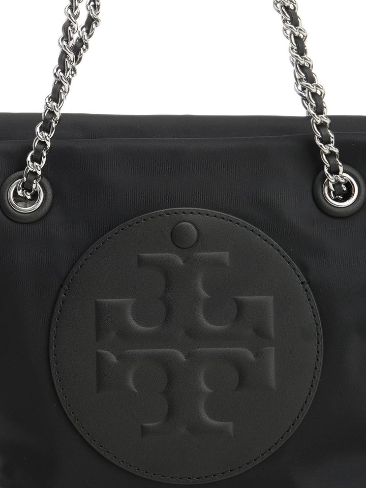 Tory Burch Ella Chain Small Crossbody Shoulder Bags - Black | 8f92498ff0d67bf4e27d7520612746dc99f7657e