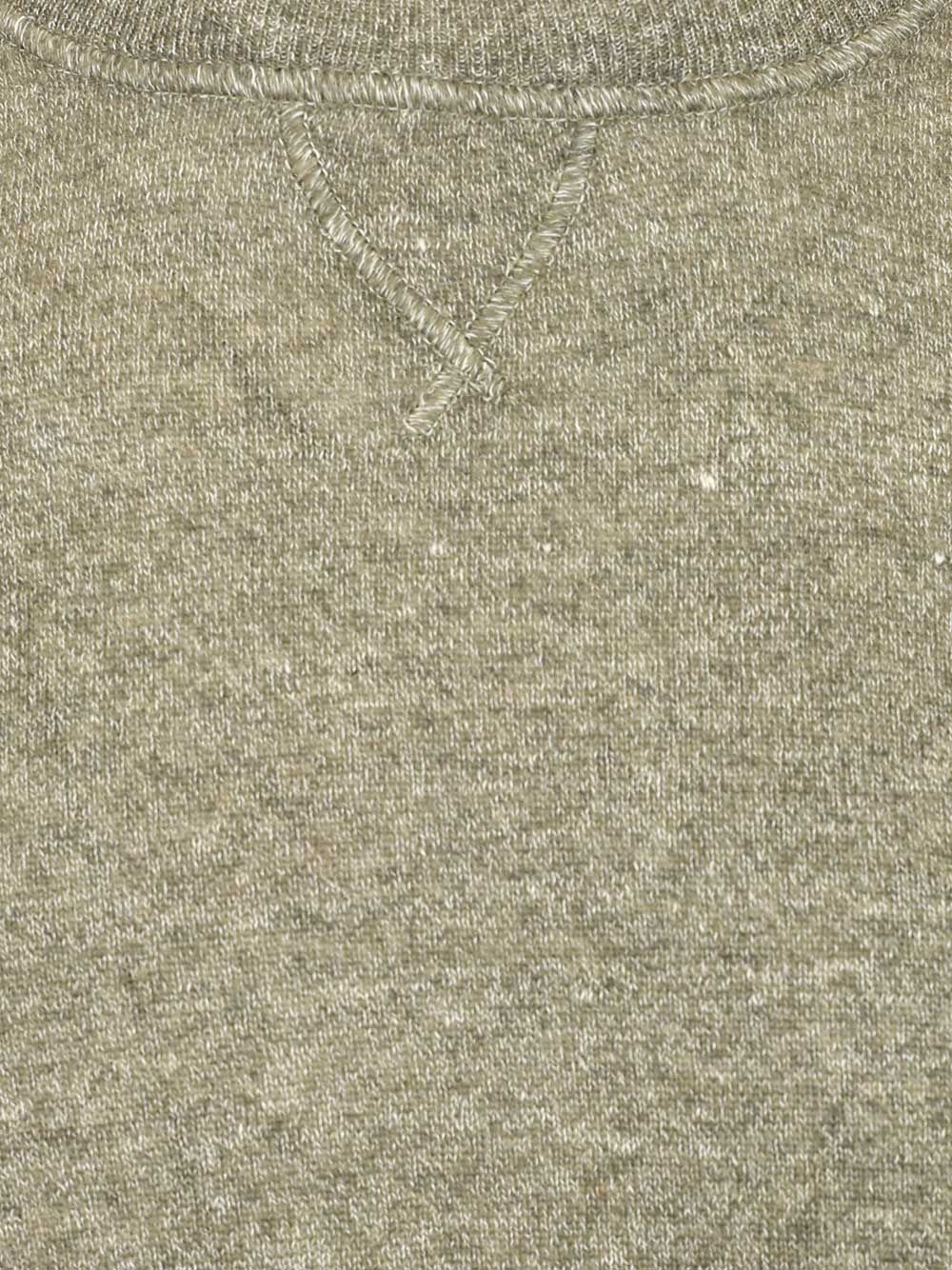 Fedeli Long-Sleeved Sweatshirt Knitwear - Green | 731affa99768db4f3ca05f99716c689106b3d97b