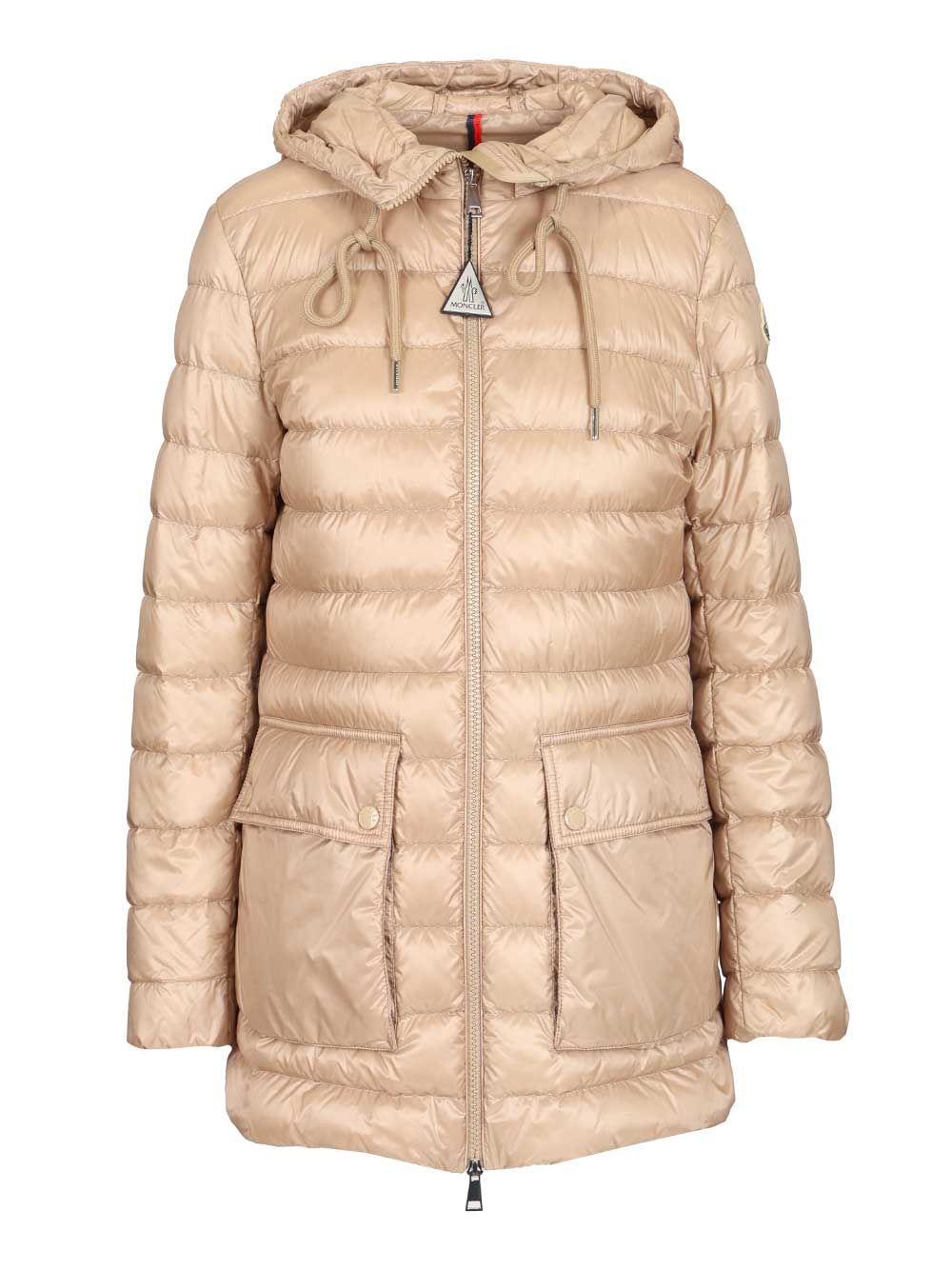 Moncler Jasmin Jackets - Beige | 4ba7ffe35a5071490c7146fa747f4c20393556d3