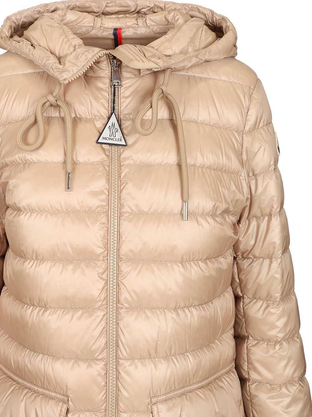 Moncler Jasmin Jackets - Beige | 77a2ee9906c3eb0ffbff54816efa5ce9305fd29e