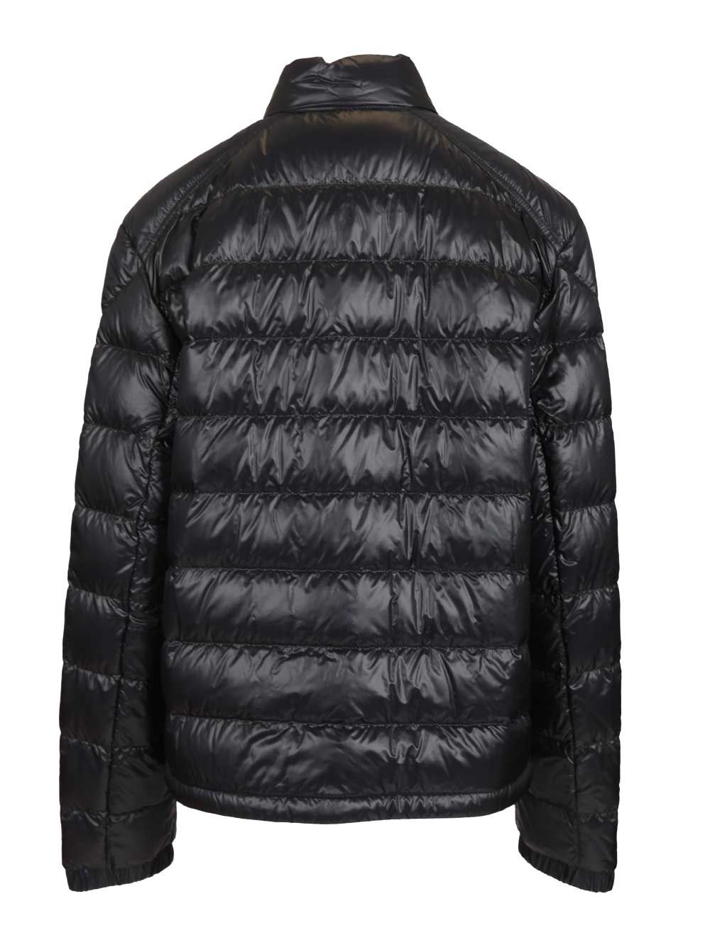 Moncler Selves Short Down Jacket Coats - Blue | 56a17958570690a3029220b8753cec7294c160c5