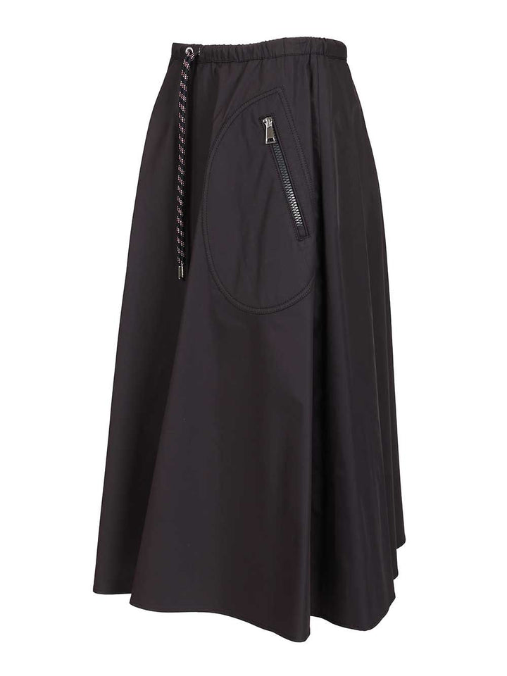 Moncler Midi Skirt Skirts - Blue | 74f74f9b5de47e29f1f75d342ab1bc154fb58535