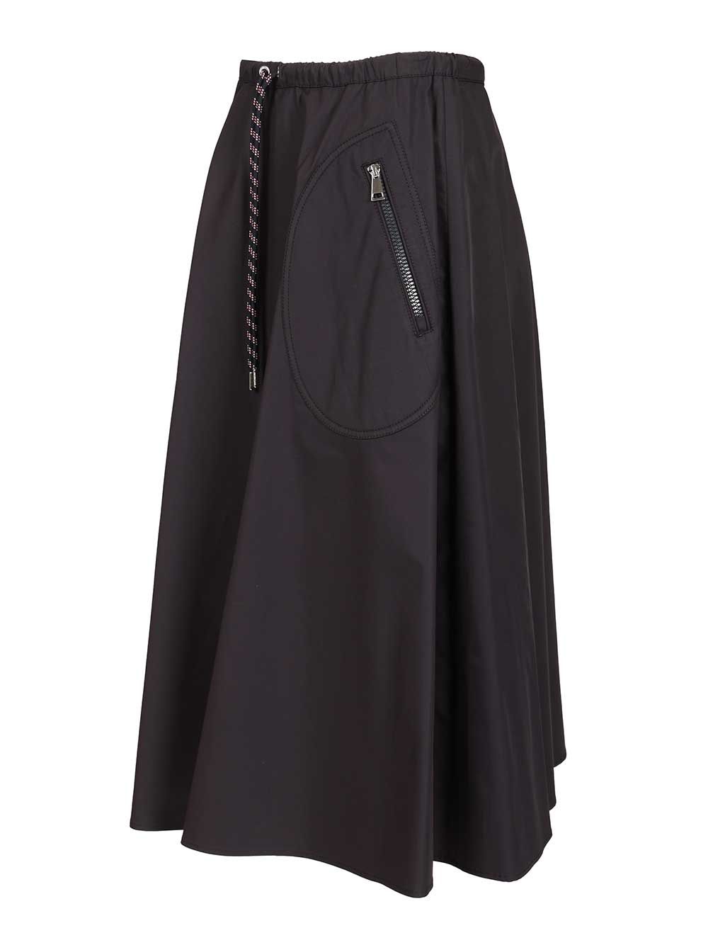 Moncler Midi Skirt Skirts - Blue | 74f74f9b5de47e29f1f75d342ab1bc154fb58535