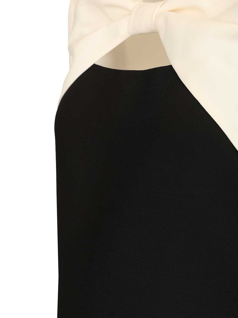 Valentino Garavani Mini Cut-Out Crepe Dress Dresses - Black | 632e3d7f81a3185f6c8f5a5de8ef02b7b7b6960a