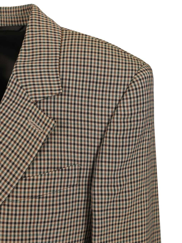 Balenciaga Tailored Wrap Jacket Jackets - Brown | ed2ef3501b7c72ec4d30de1c348743e20858977a