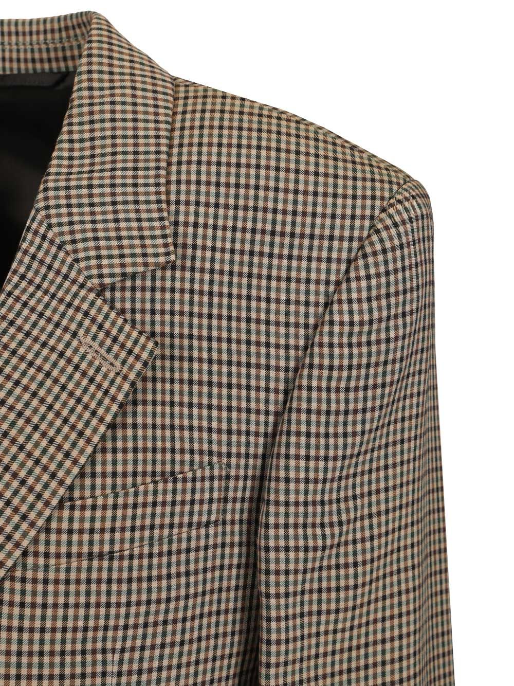 Balenciaga Tailored Wrap Jacket Jackets - Brown | ed2ef3501b7c72ec4d30de1c348743e20858977a