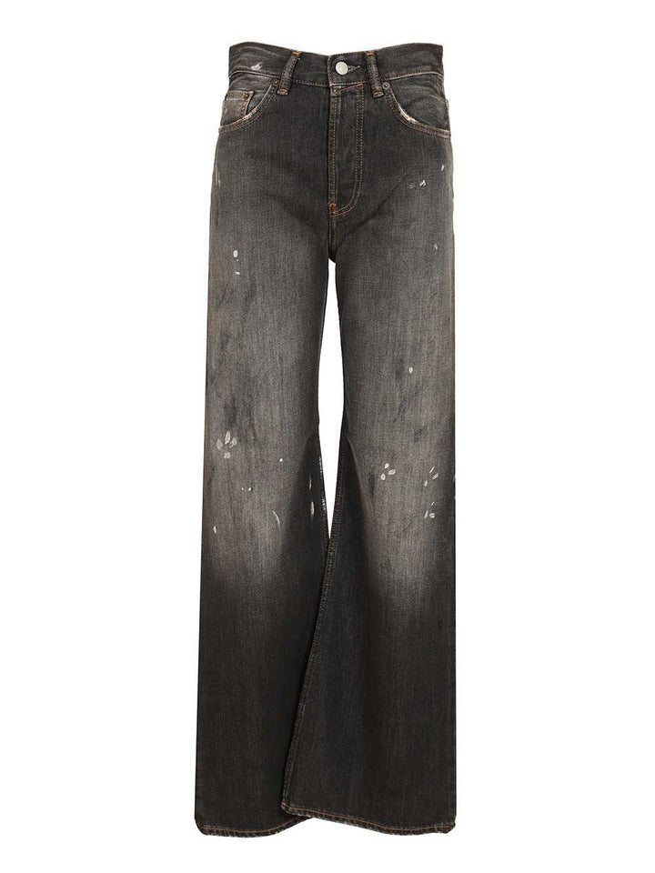 Acne Studios Regular Jeans - Black | 89c39a26be76226702ef025f1de44c10b7da1c7d