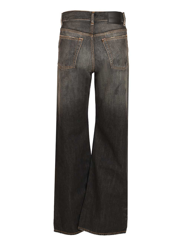 Acne Studios Regular Jeans - Black | 4daceb41e6acbcd8aacc425e0ac8de2bf608a1cd