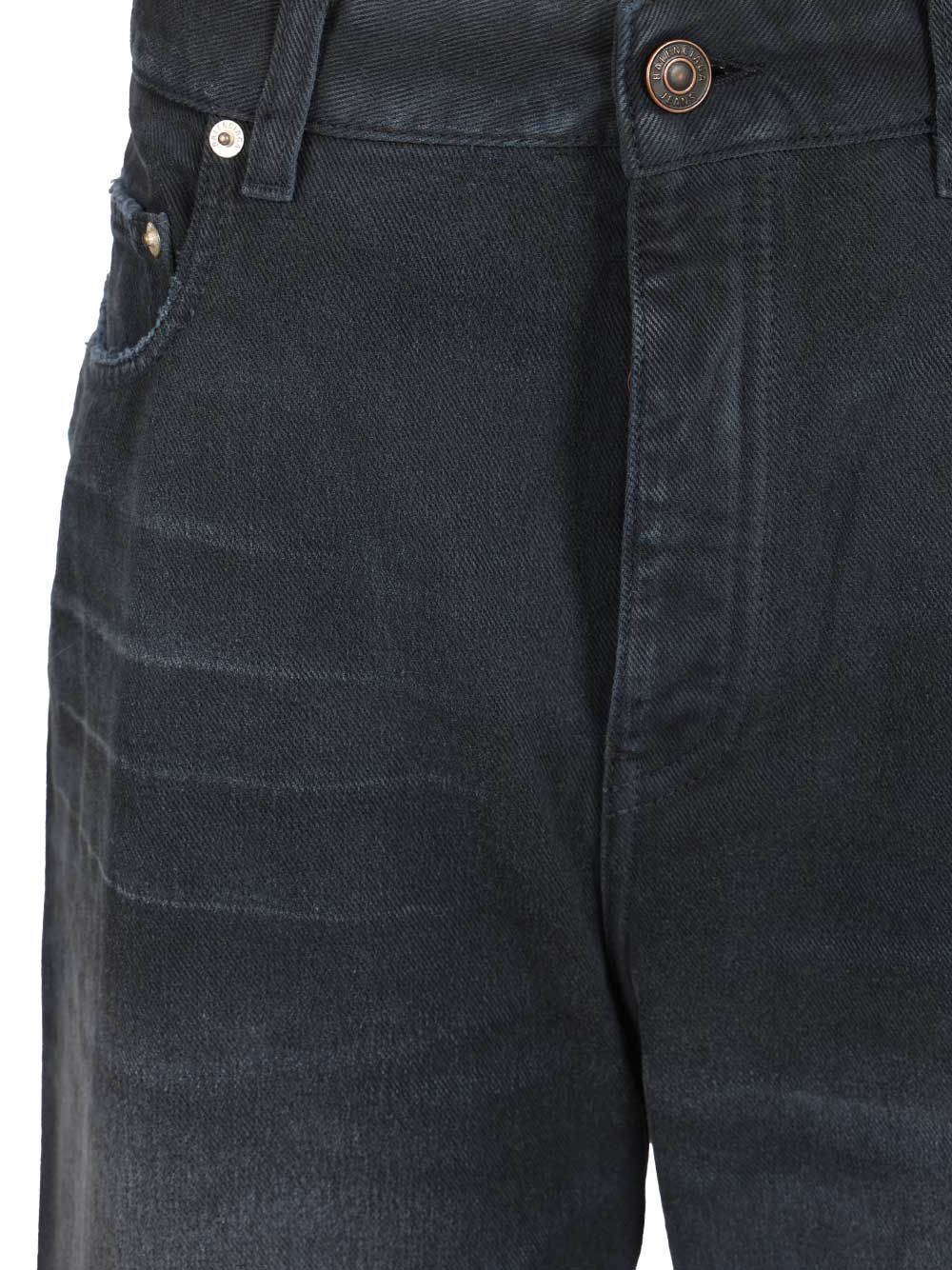 Balenciaga Regular Faded Jeans Trousers - Blue | 41a878285ca062b1f6e3c043969f38d4b8068574
