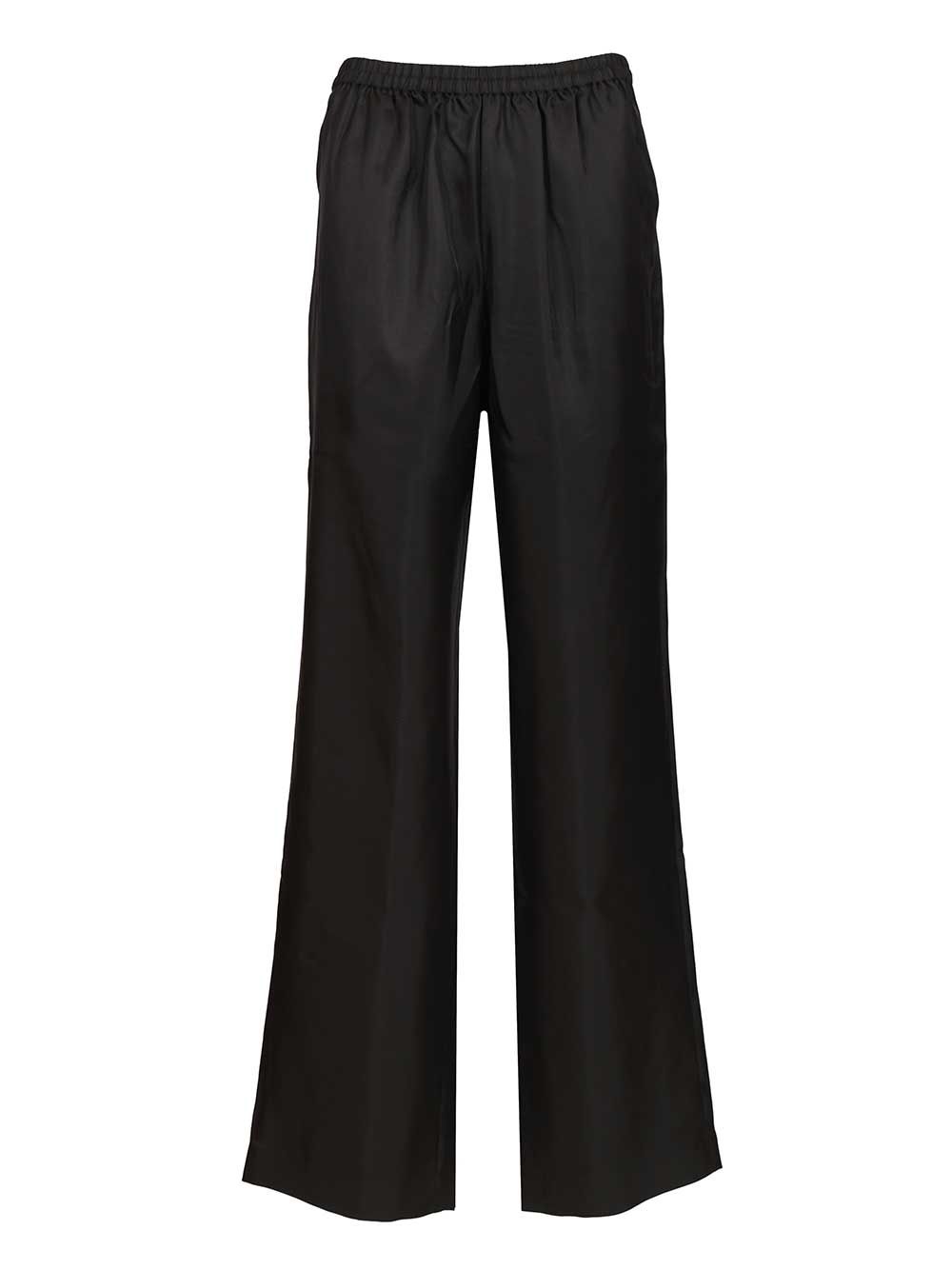 Loulou De Saison Alera Lds 01 Wide Leg Pants Trousers - Black | 533797e46d71443140894db2a771d500c6403424