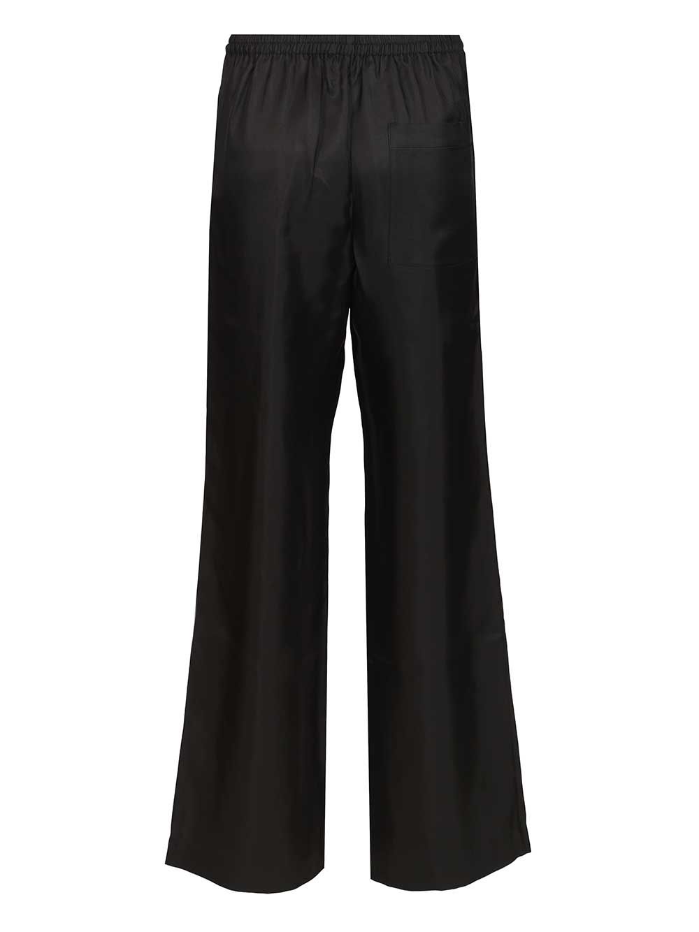 Loulou De Saison Alera Lds 01 Wide Leg Pants Trousers - Black | e22ecdb4a5d317ce4f33829e5a07998d9e400048