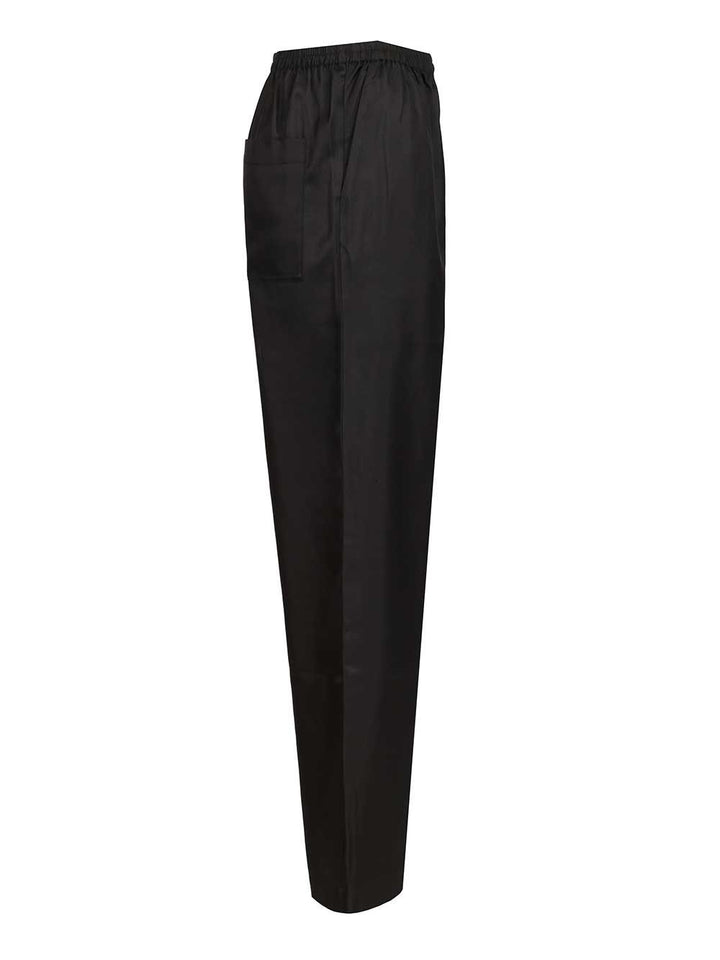 Loulou De Saison Alera Lds 01 Wide Leg Pants Trousers - Black | f29a1752be4402d233e4c4cb4a57e5a7942d6d5a