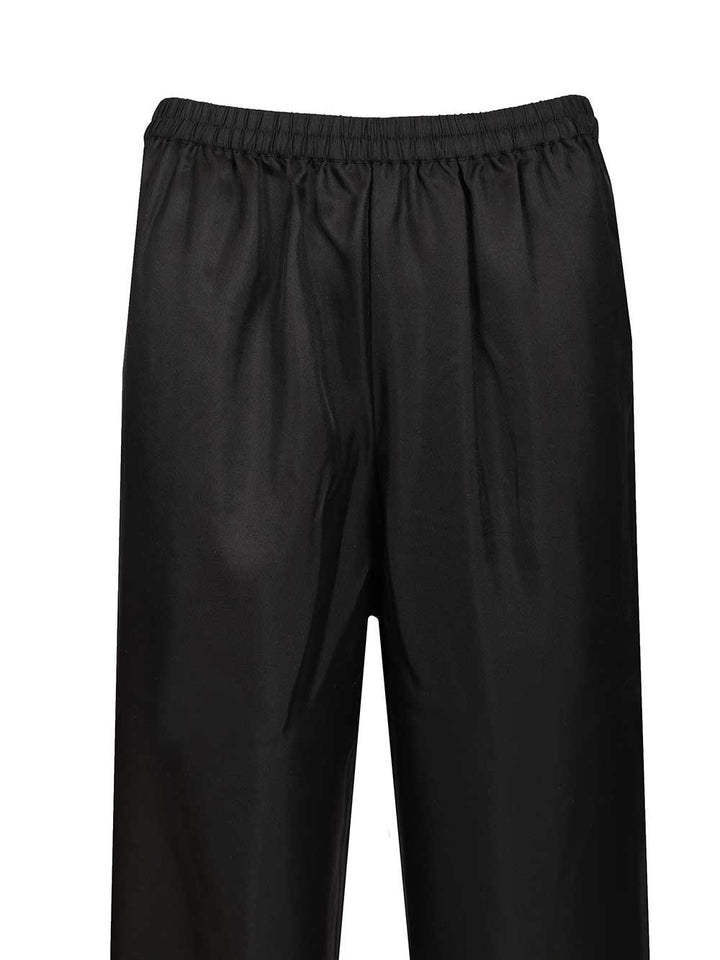 Loulou De Saison Alera Lds 01 Wide Leg Pants Trousers - Black | 9b46661d1772066de087f0333842f5daf3a0f571