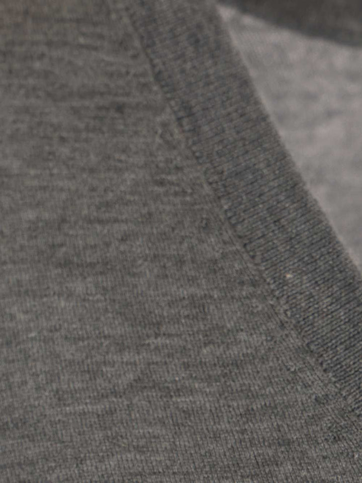 Loulou De Saison Julio Lds 01 V-Neck Sweater Knitwear - Grey | ecd5032425ee8705639320a4b068b537de3deacf