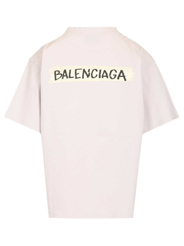 Balenciaga Masking Tape T-Shirt - White | 6a9427d5b062caf31dbb22c5a2328fa2d73f5f80