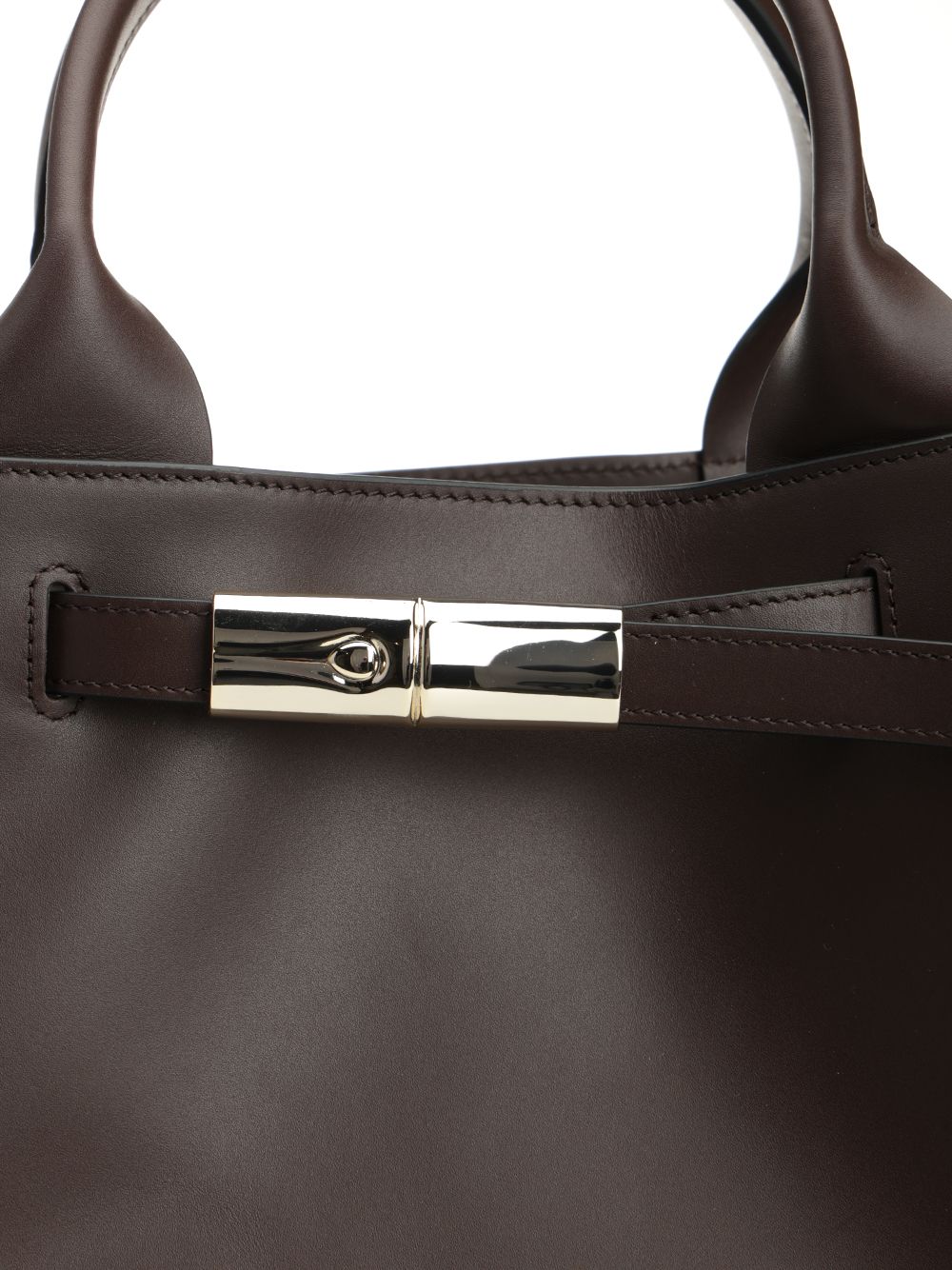 Longchamp Paris Le Smart Handbags - Brown | 53176c39e8a254a899d29d8ed024f83d91d45e62