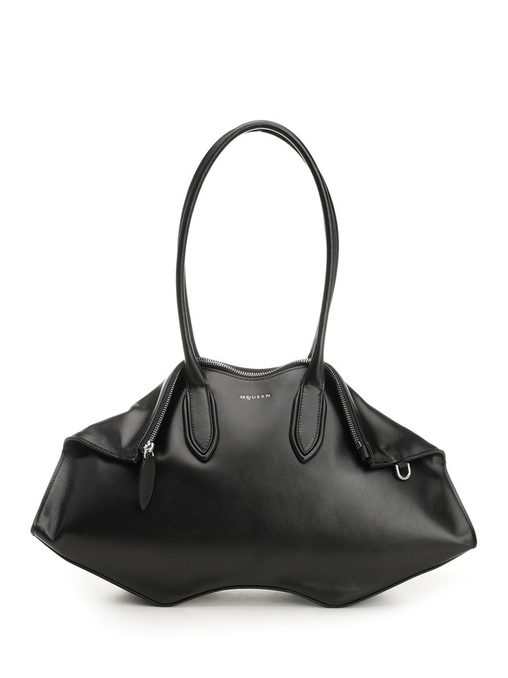 Mcqueen Manta Shoulder Bags - Black | add41a15823ac3032f0c91a890141033782e96f9