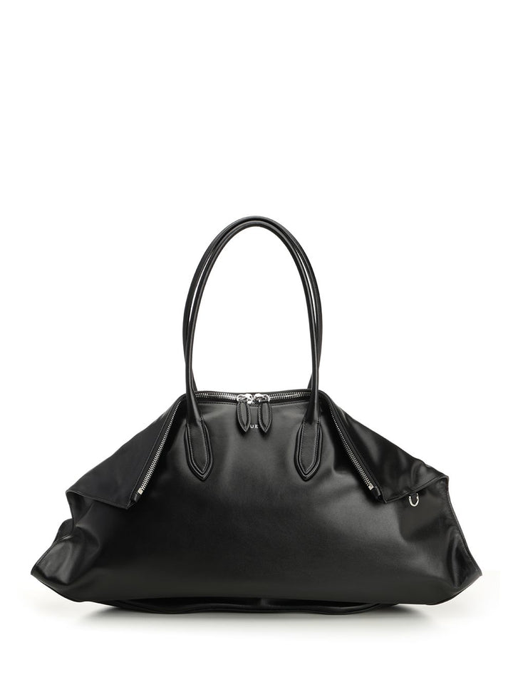 Mcqueen Manta Shoulder Bags - Black | ef4e9e2191c8c5902e262b6abc47e180f0a8bd50