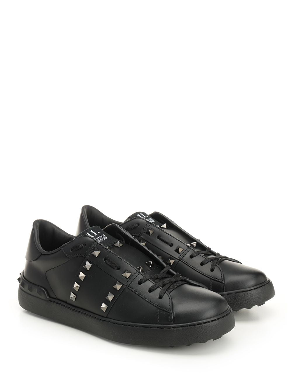 Valentino Garavani Rockstud Untitled Sneaker Sneakers - Black | 991bdf9ab3d46064209cbf2b4a347270831aea59