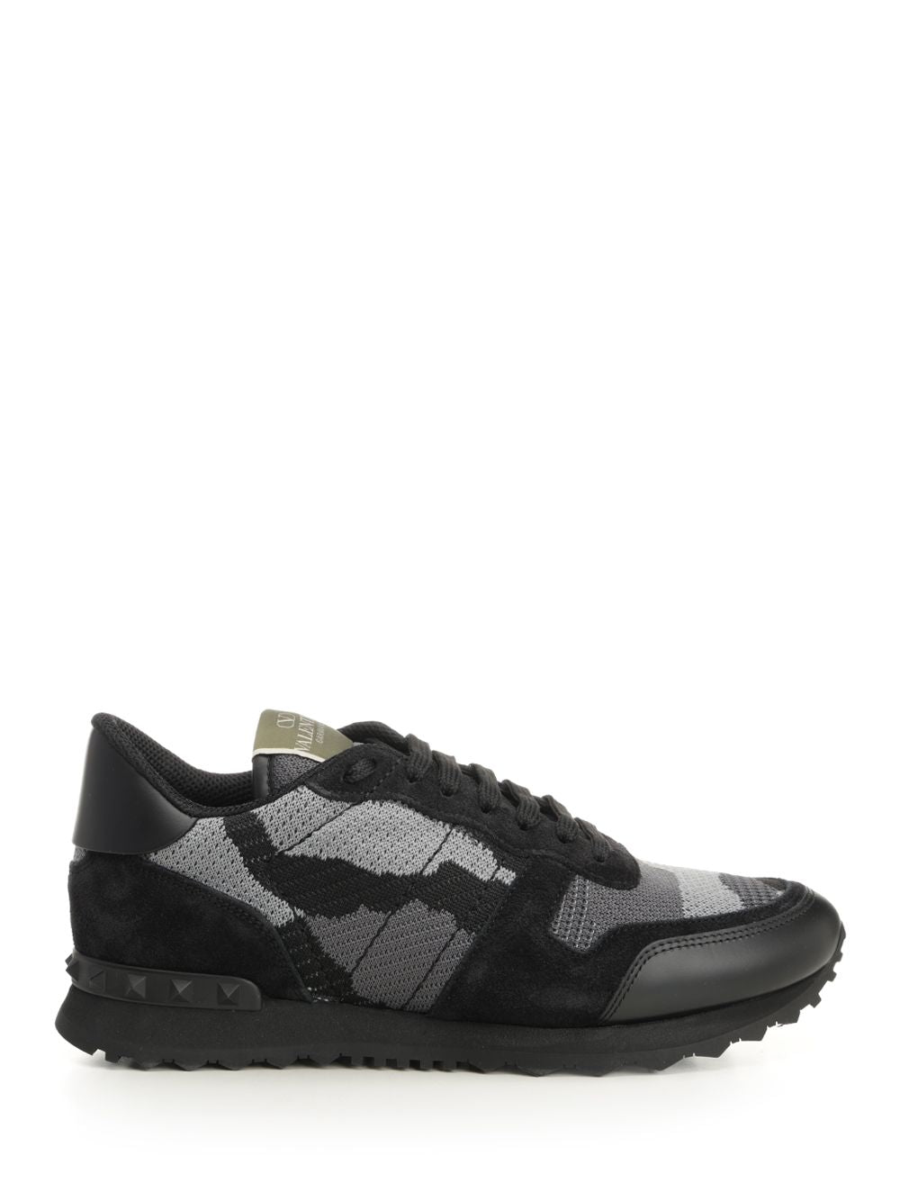Valentino Garavani Rockrunner Sneakers - Black | 6afbbe02711e5caeb933818e26d14b3d35cb7c29