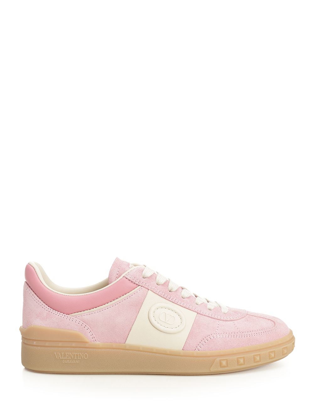 Valentino Garavani Upvillage Suede Sneakers - Rose | 91e9e6e6f9f8f96d67748e943ef365be2dbd6c6b