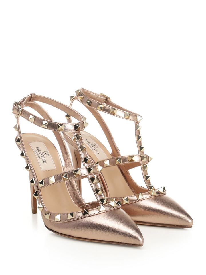 Valentino Garavani Rockstud Pumps - Rose | ca9abbcc59055bbab27fcb0629e20e88e70ee0d0