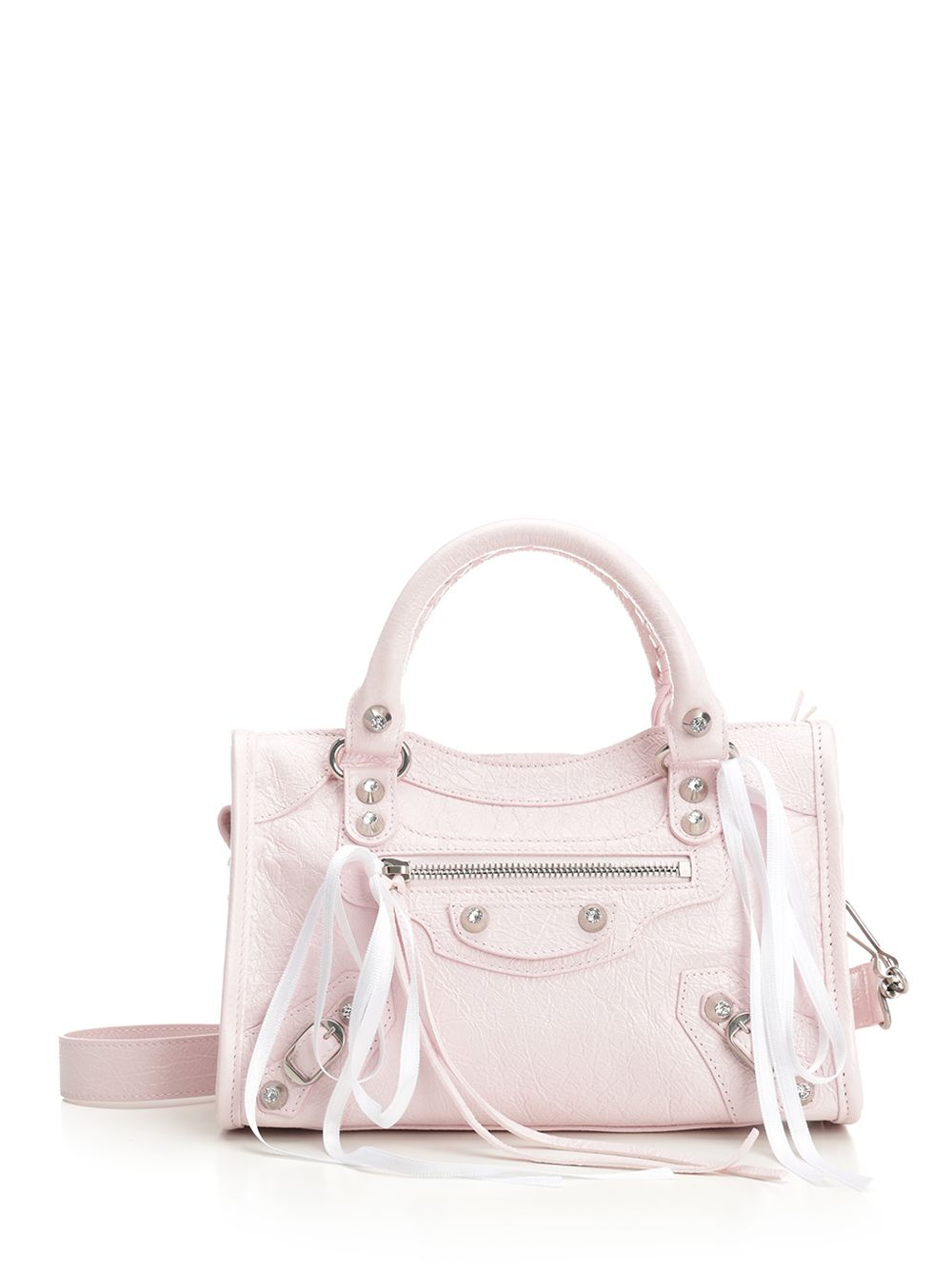 Balenciaga Le City Mini Handbags - Rose | 72528646a5ec55a6788cdd126f2294096eb3a9cc
