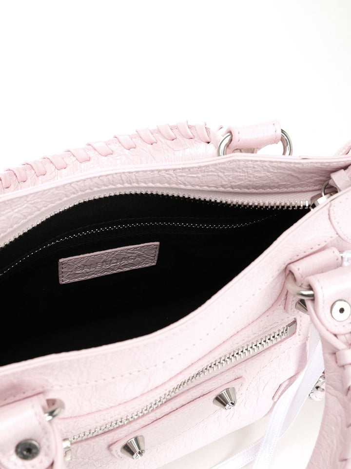 Balenciaga Le City Mini Handbags - Rose | ee03f5fbf6e7a8b03594005980bdbb16845a4449