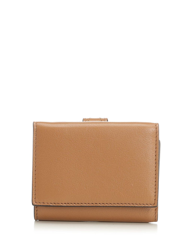 Chloe' Paddington Mini Trifold Wallet Wallets - Brown | 707e2561faf9ea4e300ac696c6364d2c9a259818