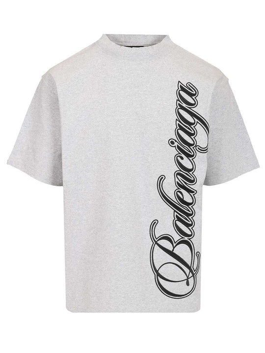 Cursive T-Shirt Grey