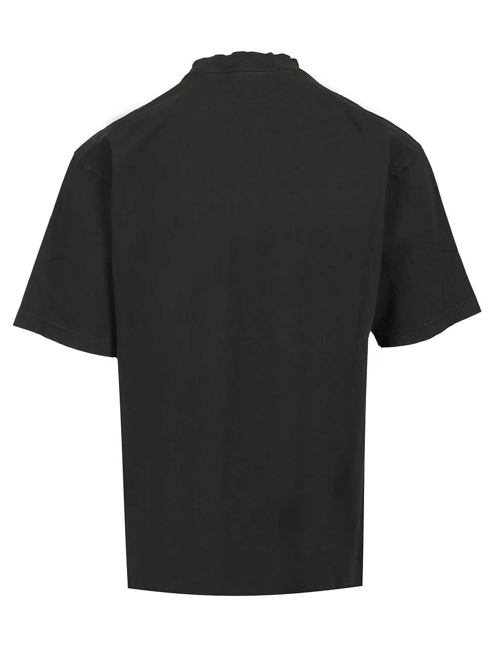Balenciaga Cursive T-Shirt - Black | 168903ea7385a733e1ea4dbaf1d038f77b4af547