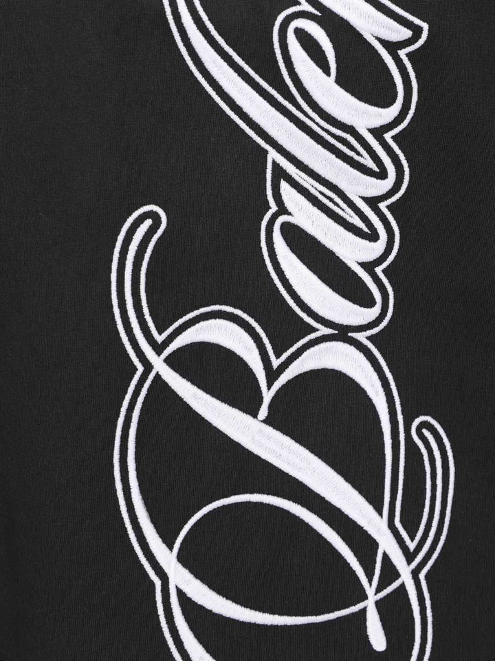 Balenciaga Cursive T-Shirt - Black | 355e1b2d532819c43e13ca0b0dc1d21b8793e6c5