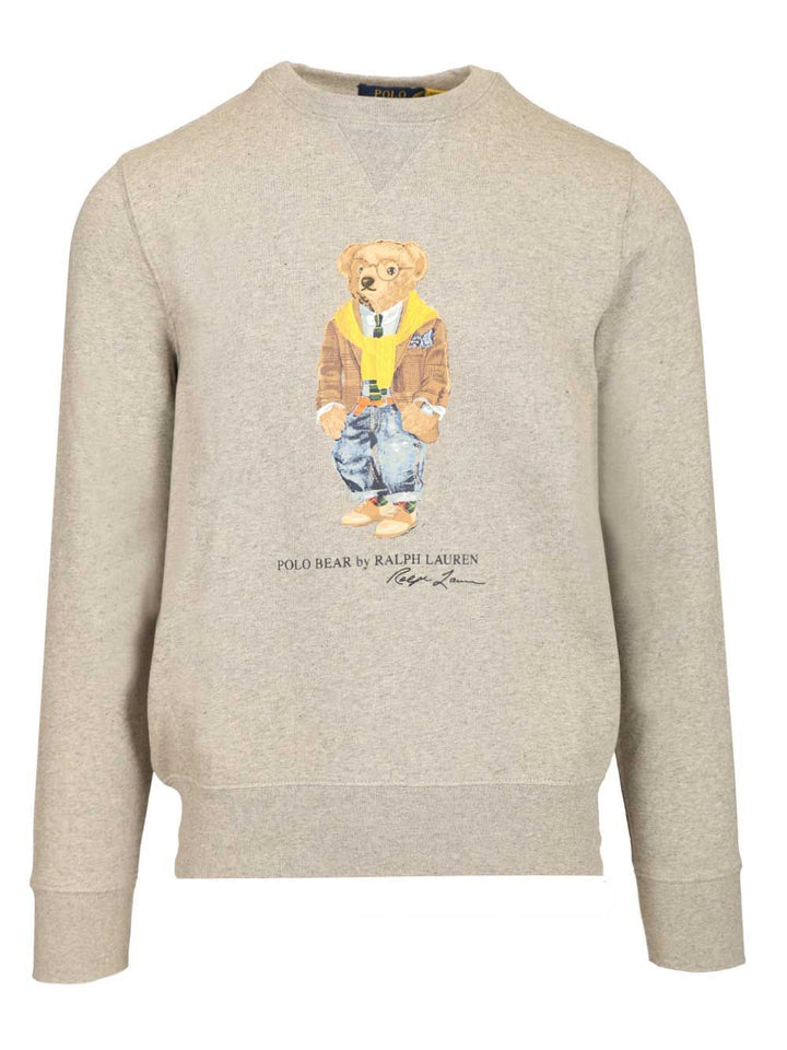 Polo Ralph Lauren Polo Bear Sweatshirt Sweatshirts - Grey | aad289cc1308b5154f1e185fb9f2d07aacf93d25