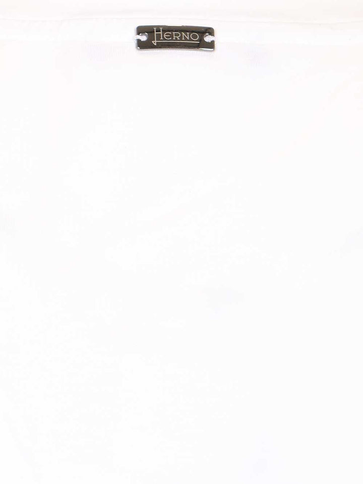 Herno Crew Neck T-Shirt - White | 4bf543eba5ba7e089d9a9880cbc9c46b7ded4e13