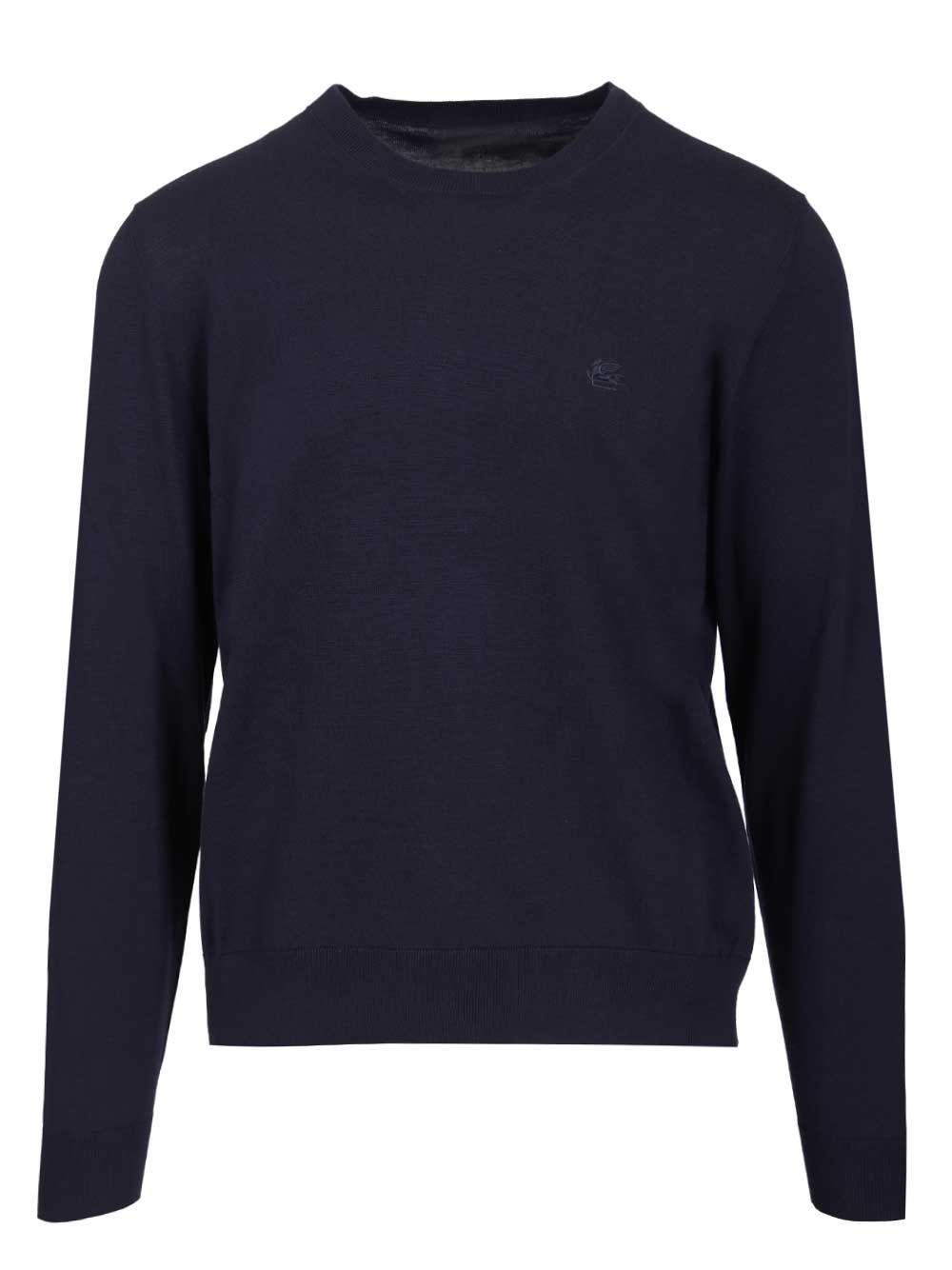 Etro Cotton Sweater Knitwear - Blue | a03d2fc6e7e774007c57eb9ab4c5d885fe93268c