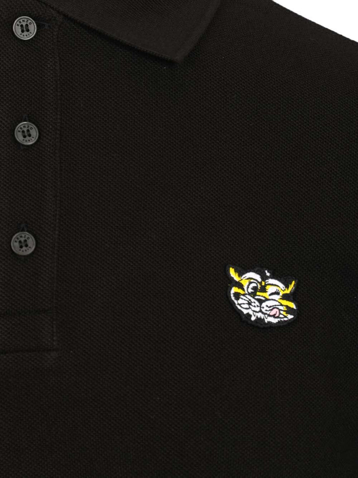 Kenzo Kenzo Wild Tiger Polo shirt - Black | 135e66c5ea66b84441e8ca67c1f3cb92da29794d