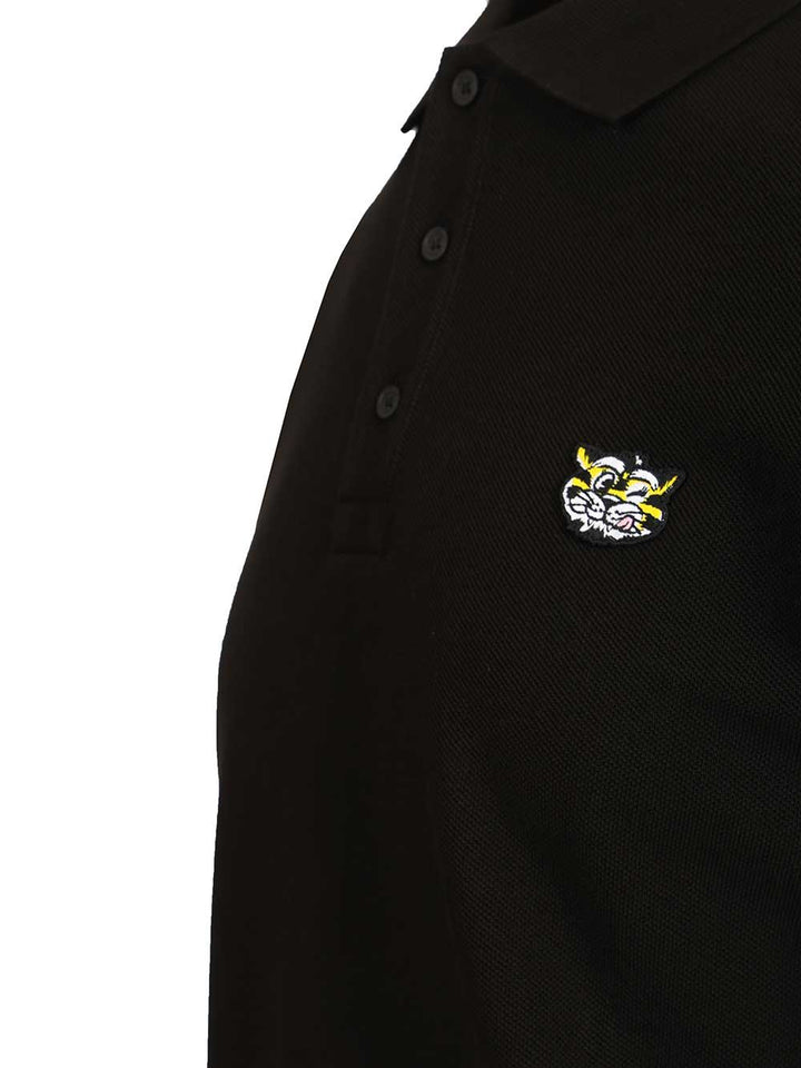 Kenzo Kenzo Wild Tiger Polo shirt - Black | 5baf4a559ff837fdb7a573fc12d9ffd0362d19e2