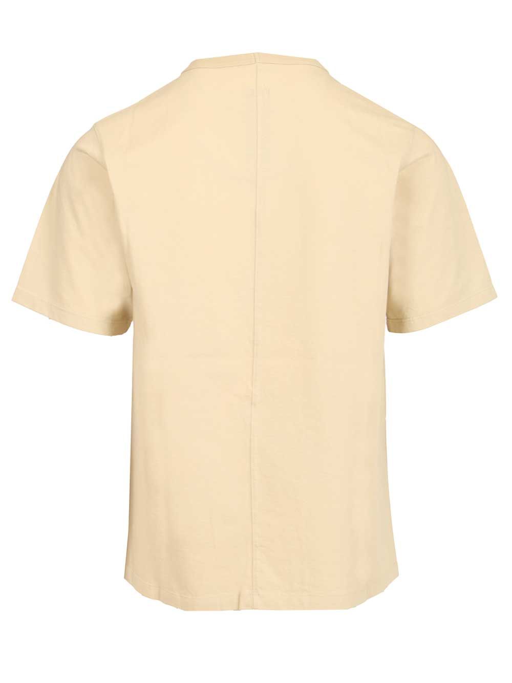 Rick Owens Temple T-Shirt - Beige | def48c6d6bc42486373b16d77e5673446d3a51ab