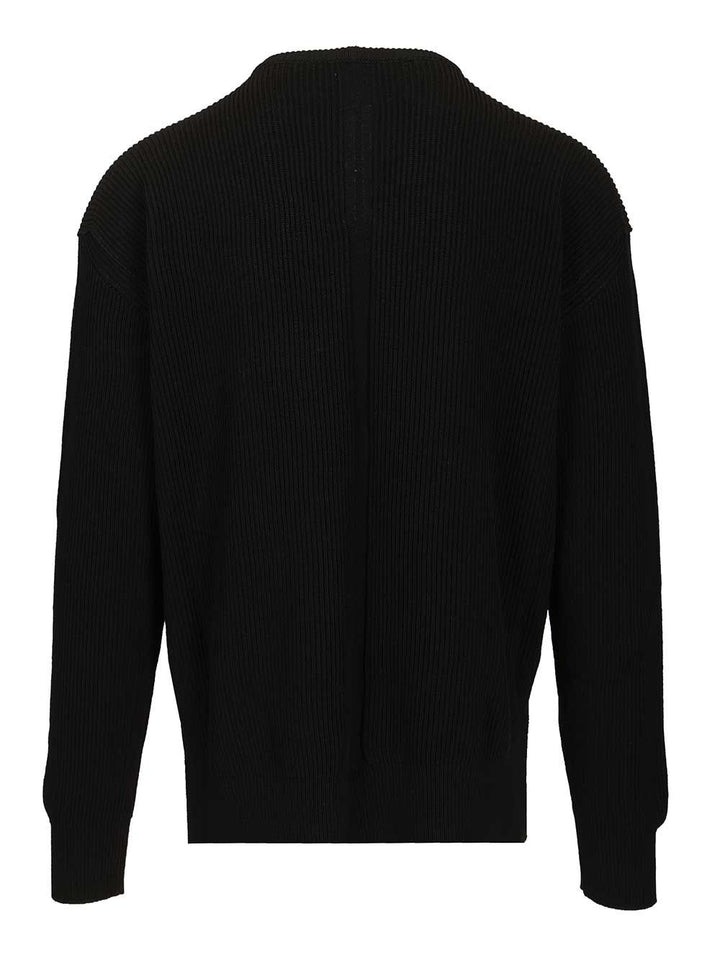 Rick Owens Jumbo Sweater Knitwear - Black | 58d474cd44e1713b2bca82e45d209ffdaf5acb9d