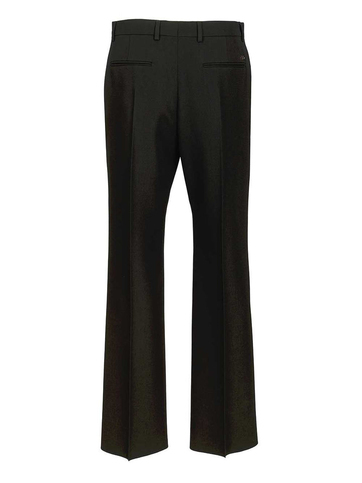 Valentino Garavani Formal Wool Trousers - Black | 8a08b010e470156d5c5f7d96ad45f791c6173d64